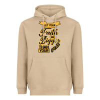 Mushroom Let your Faith Be Bigger than your fear Heavyweight Hoodie - Bettercallsaul