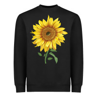 Black bambino sunflower Heavyweight Sweatshirt - LillyAllenDesigns