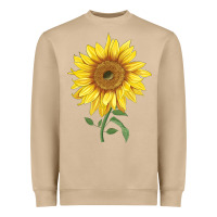 Mushroom bambino sunflower Heavyweight Sweatshirt - LillyAllenDesigns