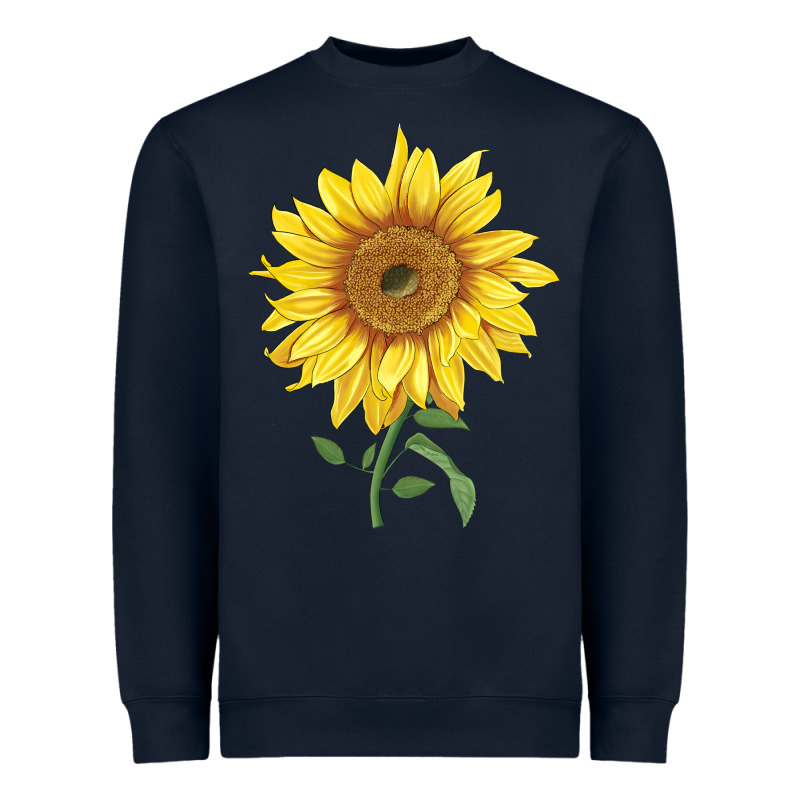 Bambino Sunflower Heavyweight Sweatshirt by LillyAllenDesigns | Teevron