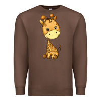 Chestnut giraffe Premium Sweatshirt - texasbilliewilder