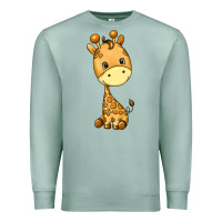 Seafoam giraffe Premium Sweatshirt - texasbilliewilder
