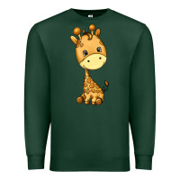 Sports Green giraffe Premium Sweatshirt - texasbilliewilder