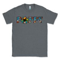 Charcoal Heather poppy cowhide sunflower Classic Tee - Jasminsmagicworld