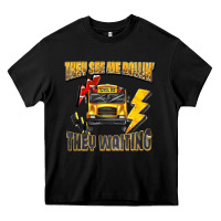 Black they see me rollin they waiting Heavy Core Tee - texasbilliewilder