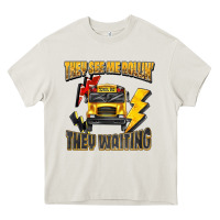 Cream they see me rollin they waiting Heavy Core Tee - texasbilliewilder