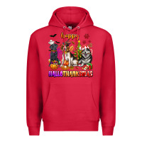 Cardinal happy hallothanksmas dogs Premium Hoodie - texasbilliewilder