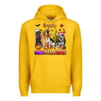 Lemon happy hallothanksmas dogs Premium Hoodie - texasbilliewilder