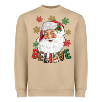 Mushroom Believe Christmas Heavyweight Sweatshirt - NancyCooperArtShop
