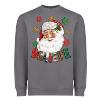 Storm Believe Christmas Heavyweight Sweatshirt - NancyCooperArtShop
