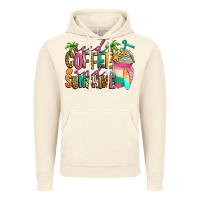 Vintage Artic iced coffee and sunshine summer Vintage Hoodie - Jasminsmagicworld