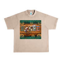 French Oak western nurse glitter leopard sunflowers Urban Heavy Tee - BarkalooDesign