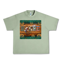 Oil Green western nurse glitter leopard sunflowers Urban Heavy Tee - BarkalooDesign
