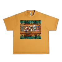 Peanut Butter western nurse glitter leopard sunflowers Urban Heavy Tee - BarkalooDesign