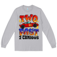 Moon Dust two fast two curious boys birthday racing car Long Sleeve Tee - MaliasSmallBusiness