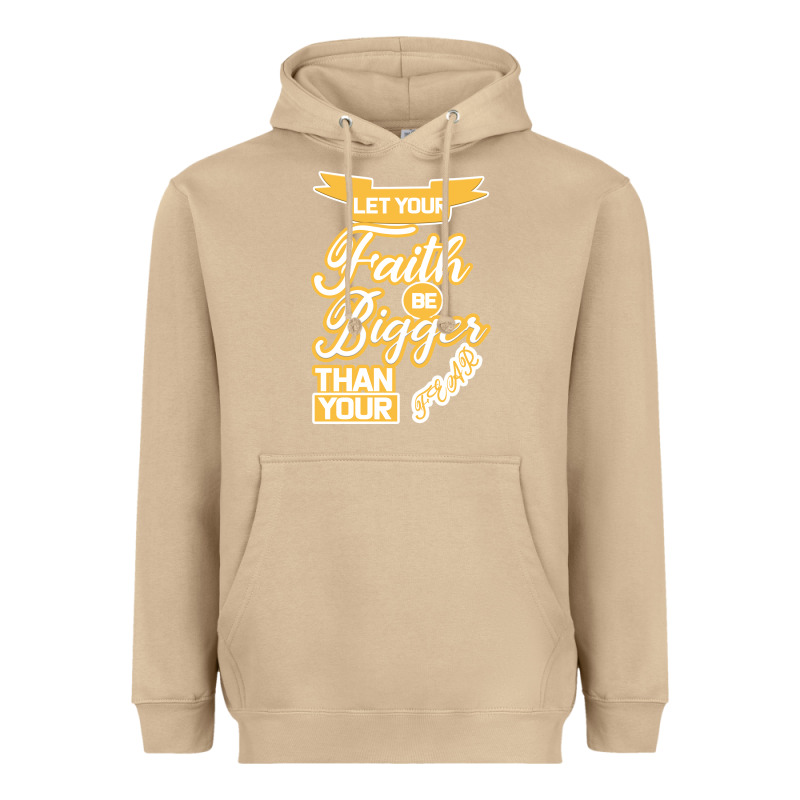 Let Your Faith Be Bigger Than Your Fear Heavyweight Hoodie by Bettercallsaul | Teevron