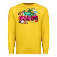 Lemon Nurse off duty Premium Sweatshirt - NancyCooperArtShop