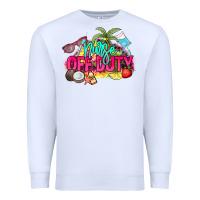 White Nurse off duty Premium Sweatshirt - NancyCooperArtShop