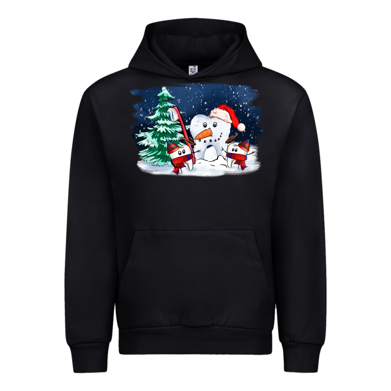 Teeth Snow Party Costom Ado Urban Hoodie by OliviaCreatesArt | Teevron