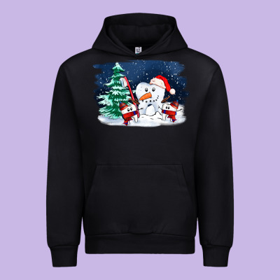 Teeth Snow Party Costom Ado Urban Hoodie Designed By Oliviacreatesart