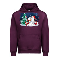 Mauve Wine teeth snow party costom ado Urban Hoodie - OliviaCreatesArt