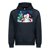 Navy teeth snow party costom ado Urban Hoodie - OliviaCreatesArt