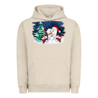 Pigment French Oak teeth snow party costom ado Urban Hoodie - OliviaCreatesArt