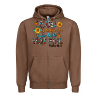 Chestnut god is within her she will not fail Zipper Hoodie - BundleAndBundleShop