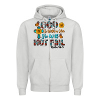 God Is Within Her She Will Not Fail Zipper Hoodie | Teevron