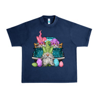 Navy easter gnomes farm truck Urban Heavy Tee - Jasminsmagicworld