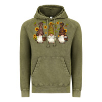 Vintage Olive coffee gnomes Vintage Hoodie - Artiststas