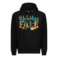 Black Western howdy Fall Premium Hoodie - NancyCooperArtShop