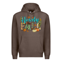 Coffee Western howdy Fall Premium Hoodie - NancyCooperArtShop