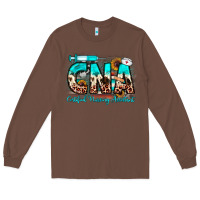 Chestnut cna certified nursing assistant Long Sleeve Tee - JahusDesignShop