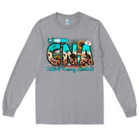 Heather Grey cna certified nursing assistant Long Sleeve Tee - JahusDesignShop
