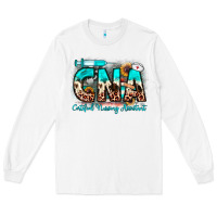 White cna certified nursing assistant Long Sleeve Tee - JahusDesignShop