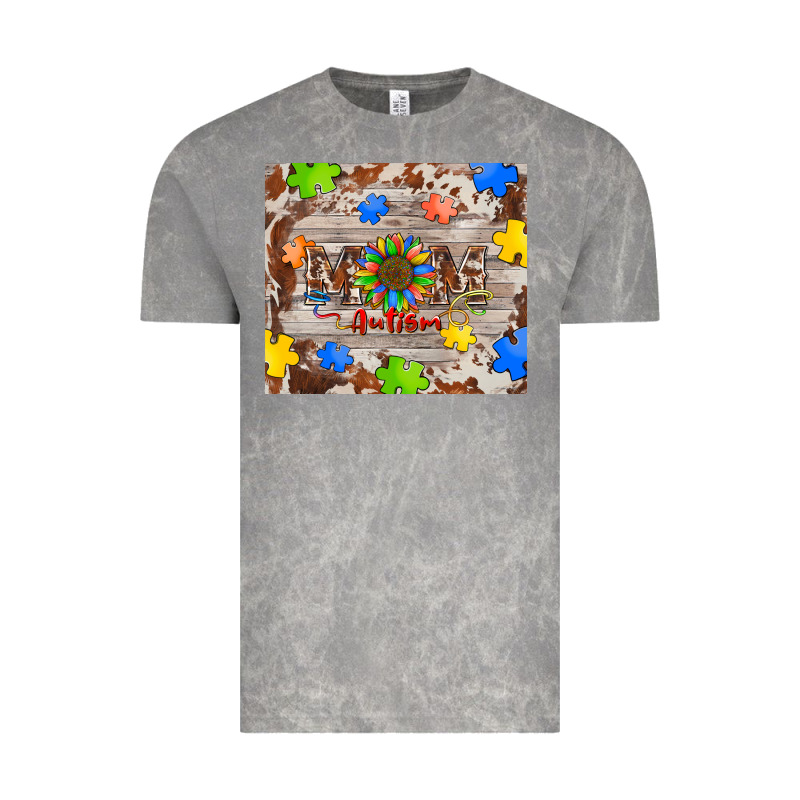 Autism Mom Vintage Tee by BarkalooDesign | Teevron