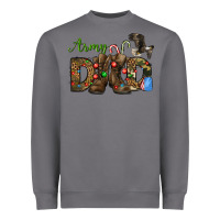 Storm Christmas Army Dad Heavyweight Sweatshirt - NancyCooperArtShop