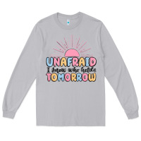 Moon Dust unafraid i know who holds tomorrow Long Sleeve Tee - MaliasSmallBusiness