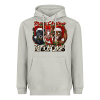 Moon Dust Merry Christmas Heavyweight Hoodie - RanaPortraitStore