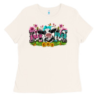 Bone mom with cow Ladies Tee - Zillion Design Studio