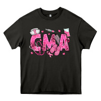 Asphalt breast cancer cma Heavy Core Tee - texasbilliewilder