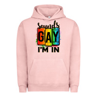 Pigment Salmon sounds gay i'm in Urban Hoodie - OliviaCreatesArt