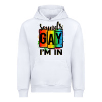 White sounds gay i'm in Urban Hoodie - OliviaCreatesArt