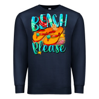 Navy Beach please Premium Sweatshirt - NancyCooperArtShop