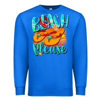 True Royal Beach please Premium Sweatshirt - NancyCooperArtShop