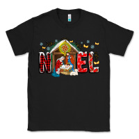 Black Noel Classic Tee - CowhideDigitalArt
