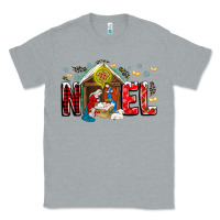 Heather Grey Noel Classic Tee - CowhideDigitalArt