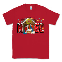 Red Noel Classic Tee - CowhideDigitalArt