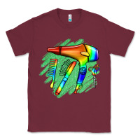 Burgundy Hairdresser Classic Tee - Jasminsmagicworld